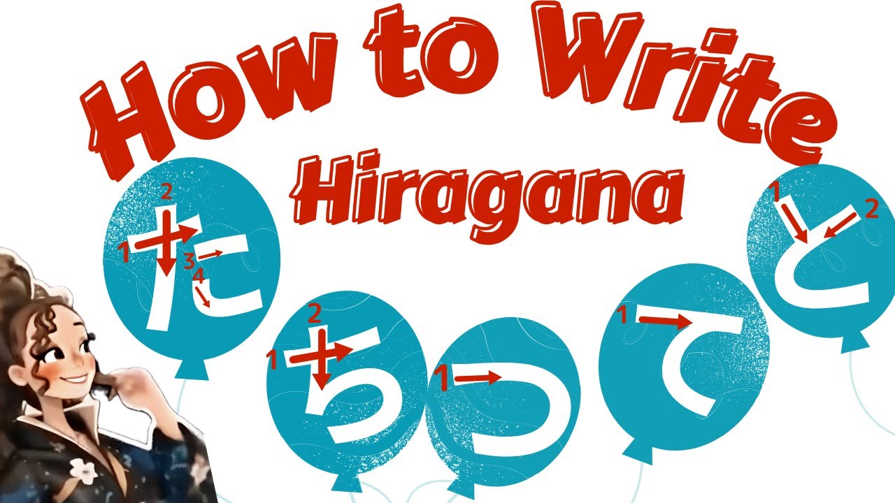 How to Write たちつてと – Hiragana for Beginners【Nihongo】 - YouTube