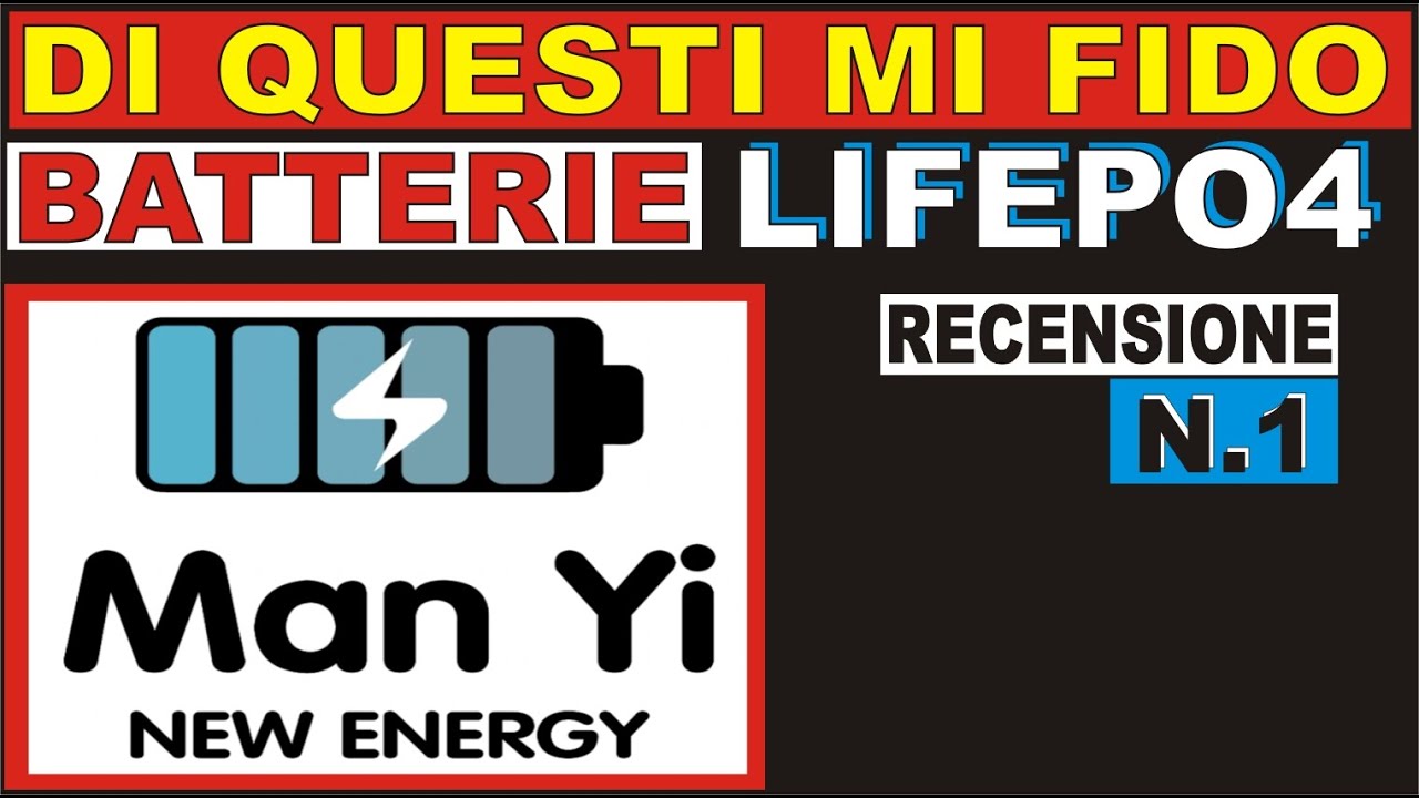 BATTERIE LIFEPO4 MANYI NEW ENERGY YouTube
