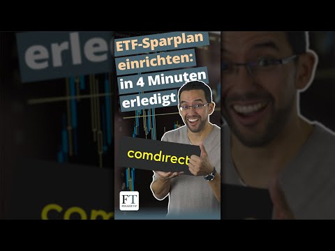 Tutorial: Wie richte ich einen ETF-Sparplan ein?