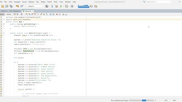 Latihan Struktur Data: Menggunakan Program Java Array 1 Dimensi.
