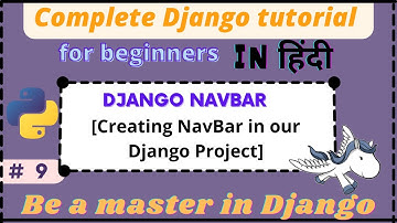 part-9 | How to add NavBar in Django Project | Add navbar | Django | navbar | #Python_Coderssss