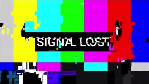 Lost Signal Video Clip Pack Stock Motion Graphics