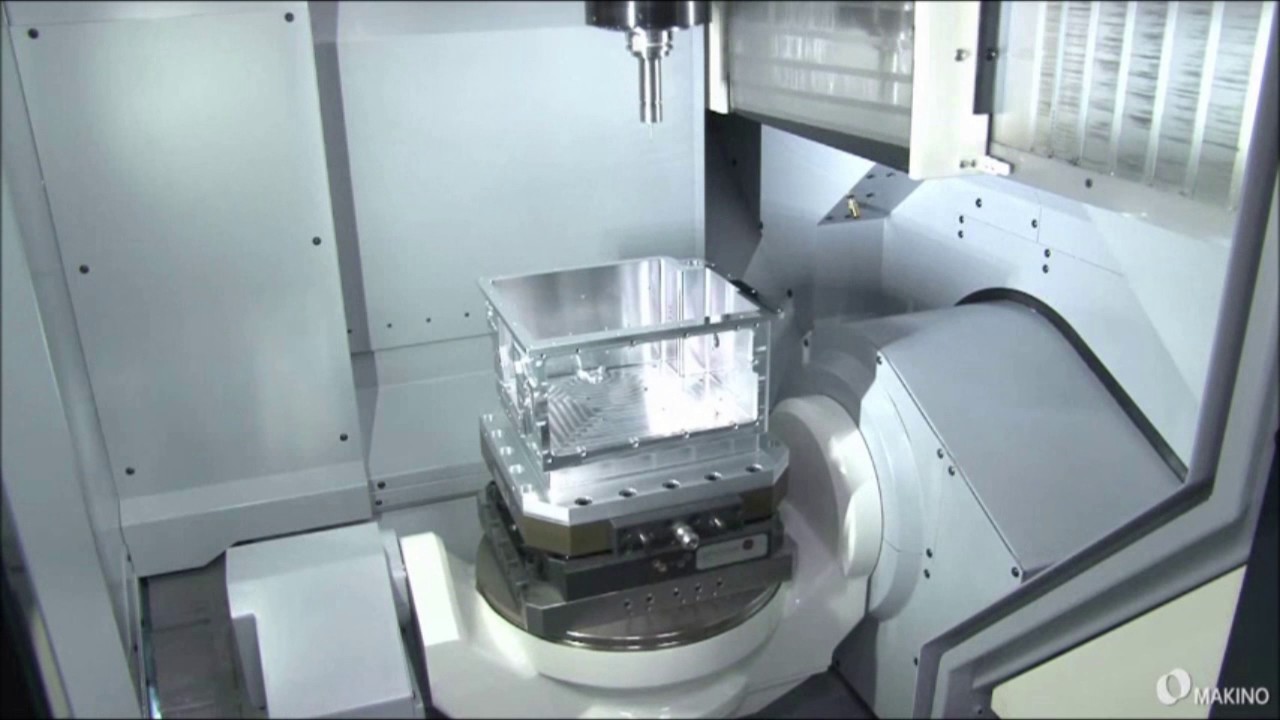 Da300 5 Axis Vmc Reduces Machining Time For Complex Parts Youtube