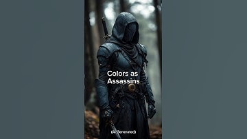 Colors as Assassins⚔️  #midjourney #aiart #assassin #rogue