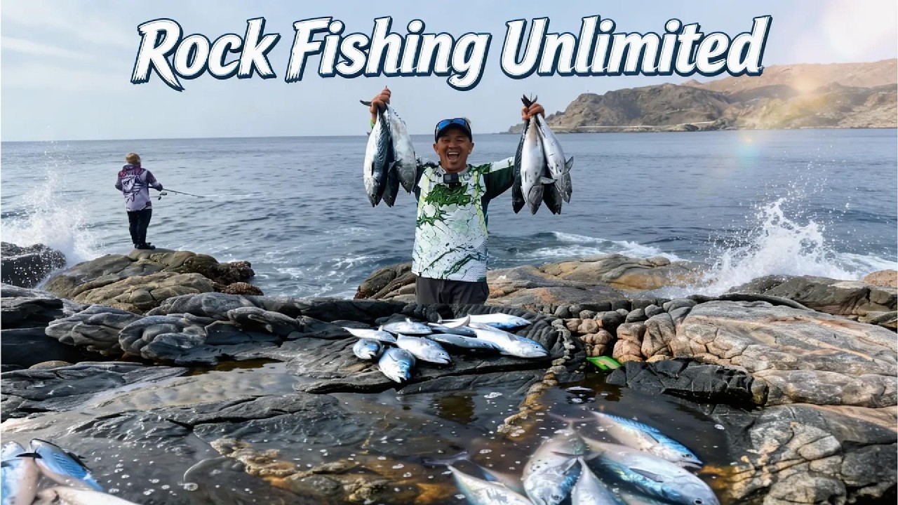Tuna Feeding Frenzy - Rock Fishing Unlimited  Guide & Tips | Shimano Stella 4000