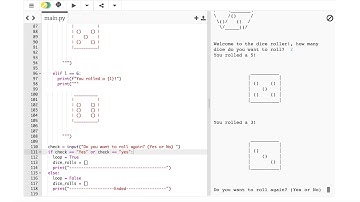 Roll A Dice using Python