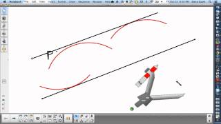 Constructing a Parallel Line Through a Given Point