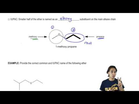 Ether Nomenclature: IUPAC Name
