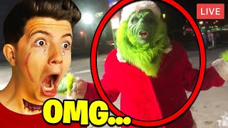 8 YouTubers Who Caught The GRINCH ON CAMERA! (Preston, MrBeast, PrestonPlays)