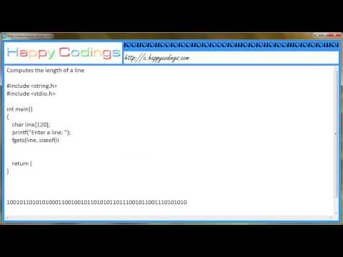 Computes the length of a line c code example