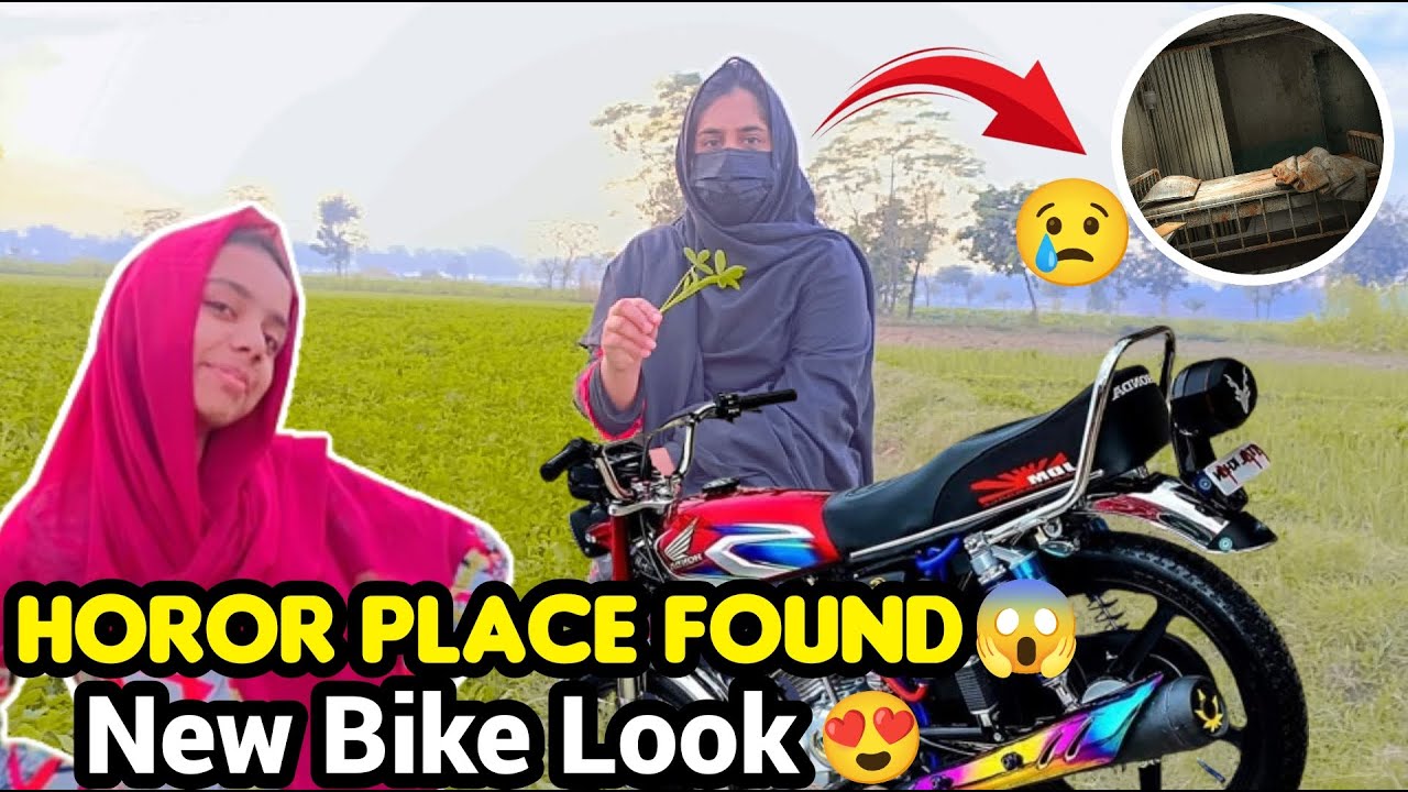 Village Evening Routine 🌄Horror Place Visit 😱Ghaus Ki Bike Modify Ho Gai 🔥 | Syeda Anfaal
