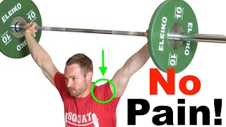 Fixing AC Joint Pain (GET BACK TO LIFTING)