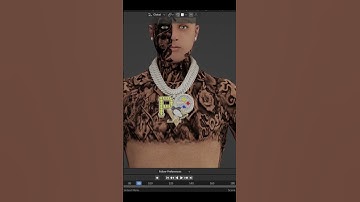 Making A Custom Chain Set 🥶🔥😤 #Shorts #GTA5 GTAV #GTARP #FiveM #blender
