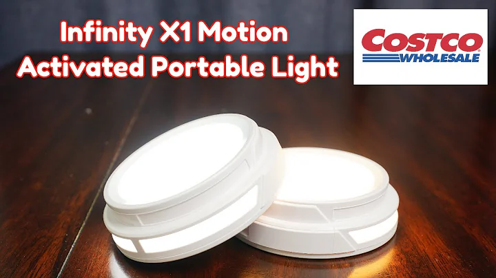 Infinity X1 Motion Activated Portable Light Unboxing and Review