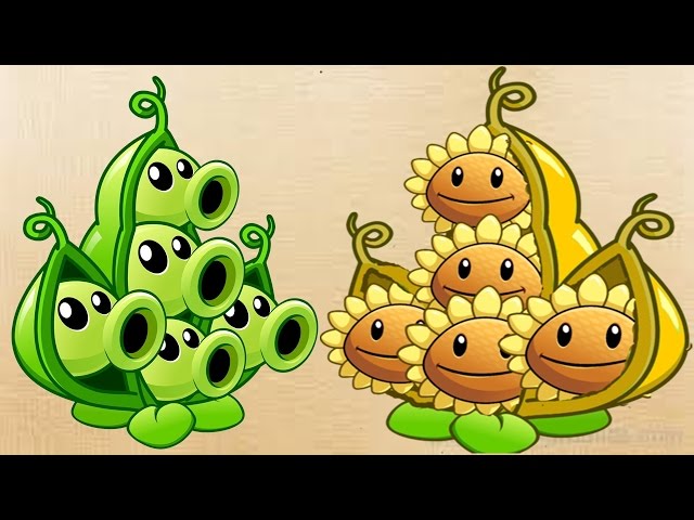 Plants vs Zombies 2 - Sunflower Leveling Up 