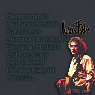 Iwan Fals - Air mata -2 (Story WA)