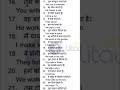 present tense #shorts video #basic class #english