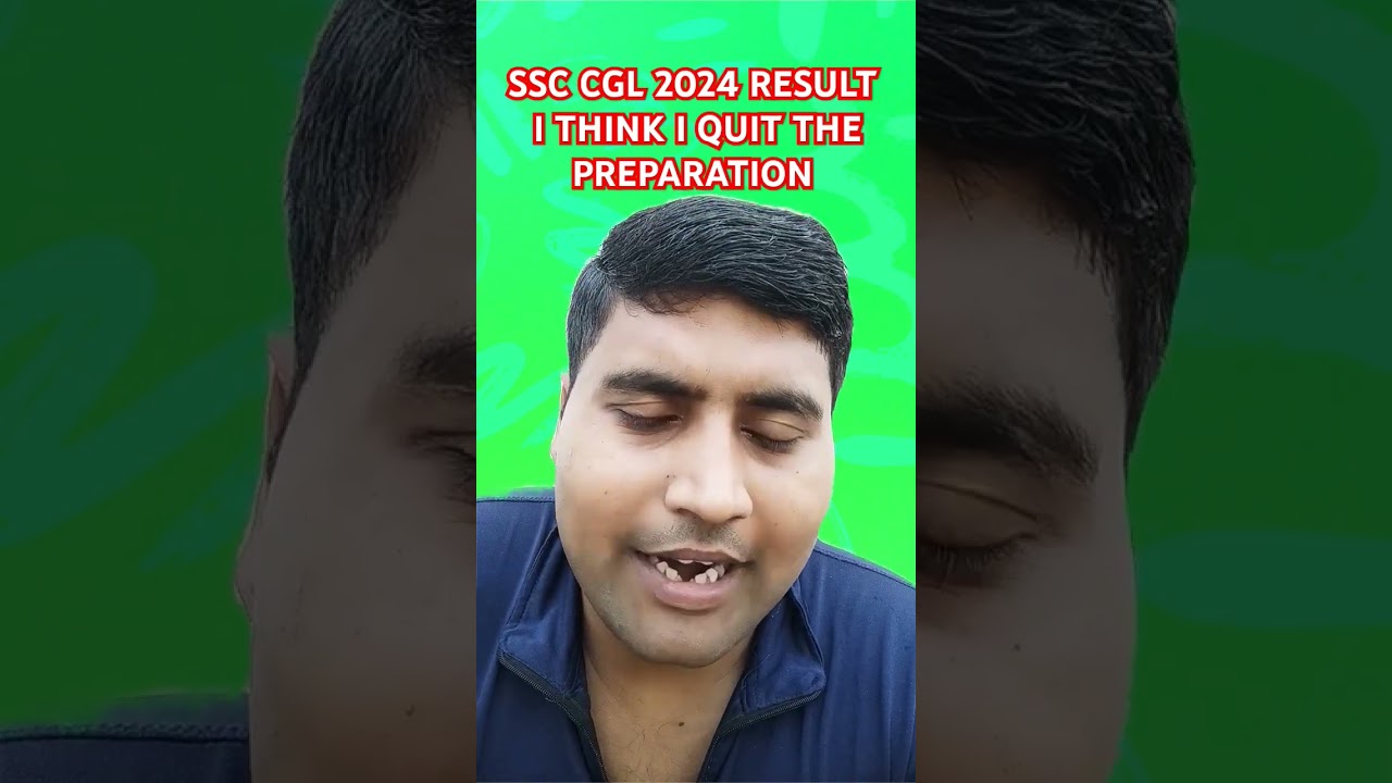ssc cgl 2024 result my point view what next 