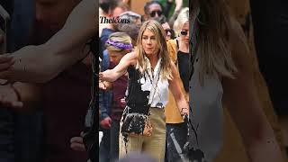 Jennifer Aniston Gets Pranked At Movie Premiere #JenniferAniston