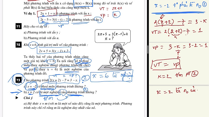 Nghiệm của phương trình là gì năm 2024
