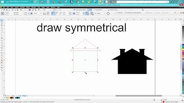 Corel Draw Tips & Tricks Draw symmetrical