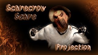 Scarecrow Halloween Projection