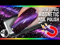 Howto  magnetic nail polish at home no gel