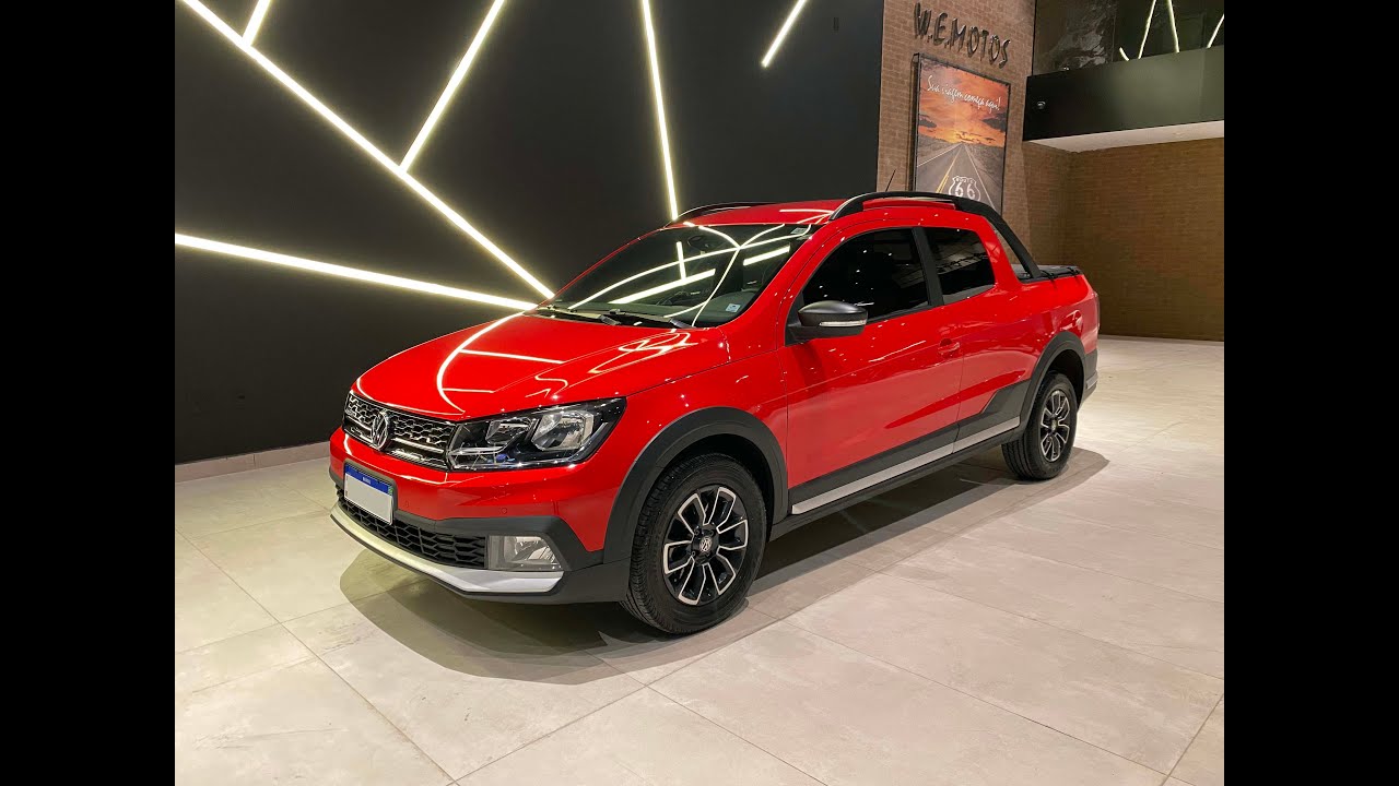 VOLKSWAGEN SAVEIRO 1.6 FLEX CROSS CABINE ESTENDIDA TOP DE LINHA - Rojocar  Multimarcas