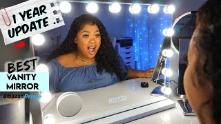 BEST AMAZON PRIME TOUCHSCREEN VANITY MIRROR WITH BLUETOOTH SPEAKER | 1 YEAR UPDATE! screenshot 4