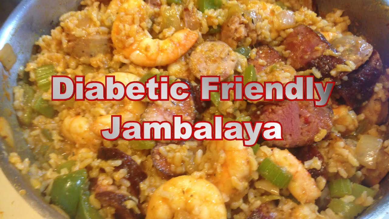 Diabetic Friendly Jambalaya YouTube