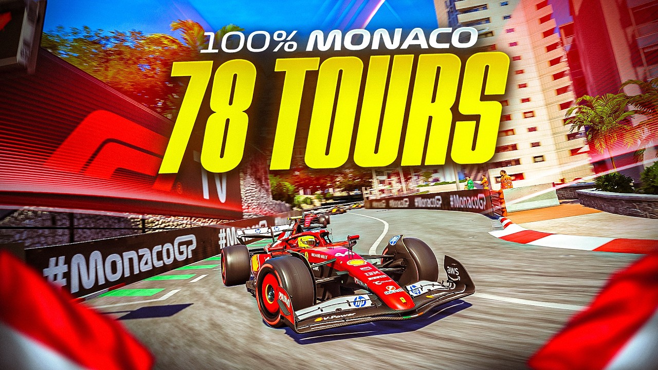 LE DERNIER 100% SUR F1 25... - 100% Monaco F1 25