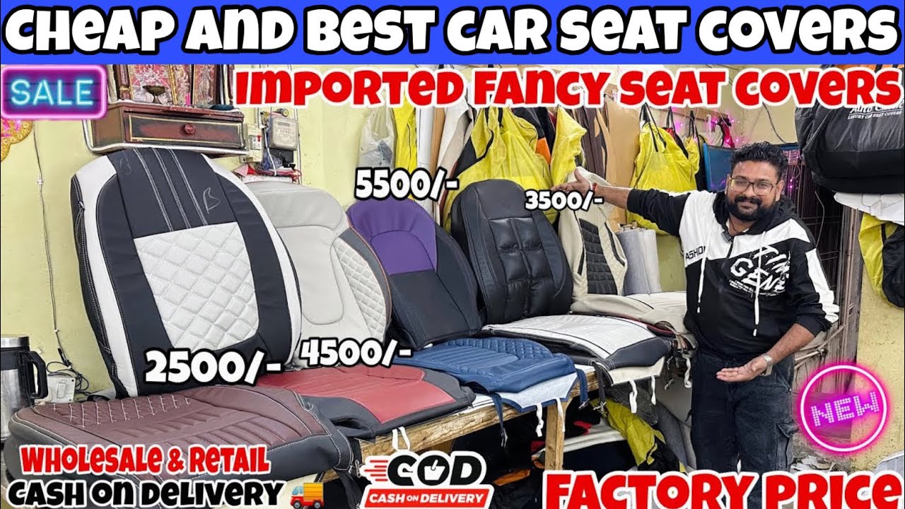 BEST CAR SEAT COVERS ONLY 3500/-|| ✅  BUCKET SEAT COVER ONLY 3500/-  || car seat covers wholesale
