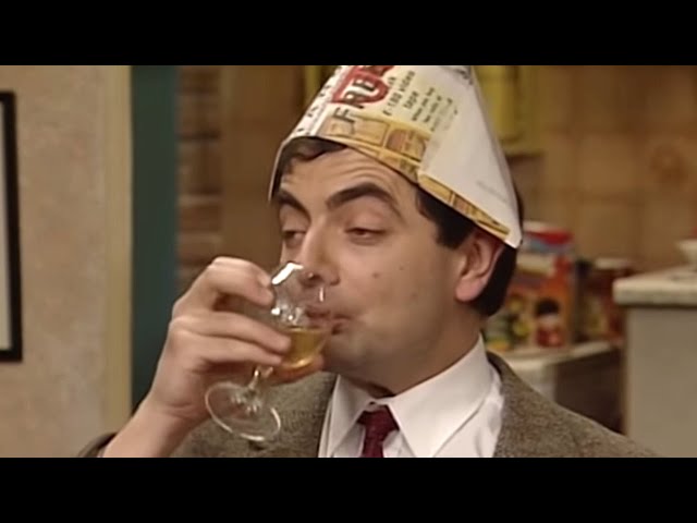 Mr. Bean Tries To Do It Yourself - Reflexive Pronouns