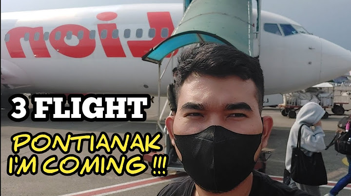 PENERBANGAN 3 PULAU || SULAWESI - JAWA - KALIMANTAN || GAS KE PONTIANAK