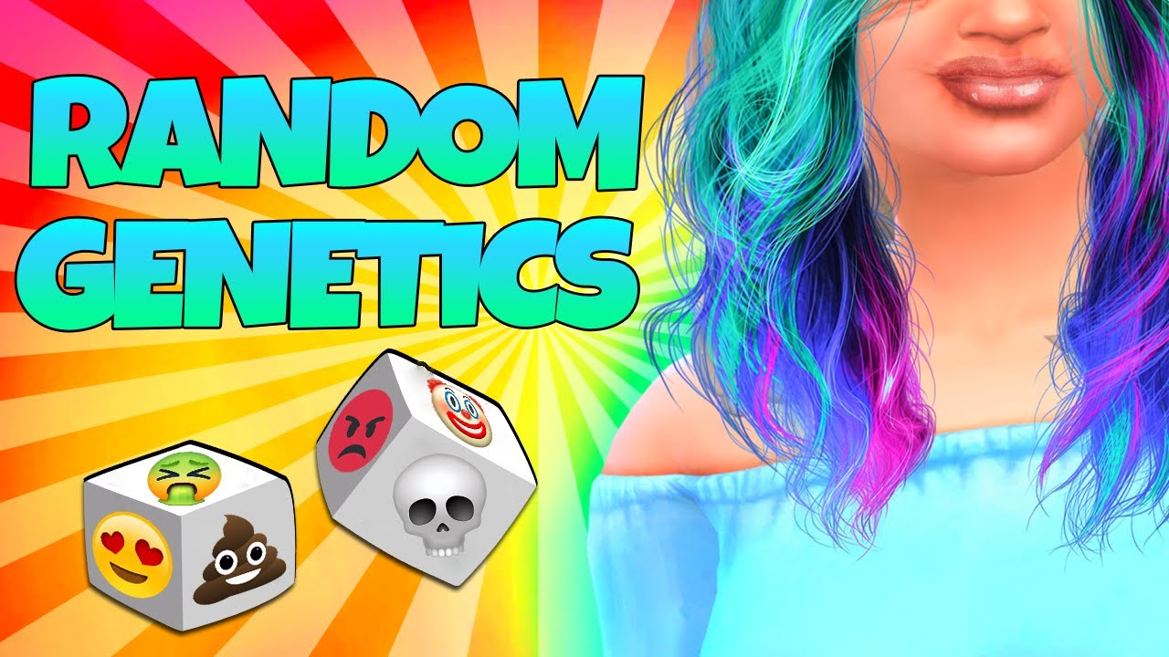 RANDOM GENETICS ESTE IMPOSIBIL 🎲 The Sims 4 - YouTube