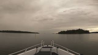 Veneellä Bergholmeniin