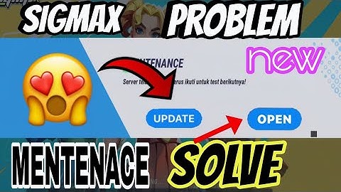 HOW TO UPDATE SIGMAX GAME || Sigmax game Kaise update Karen | sigmax game open problem solve #games