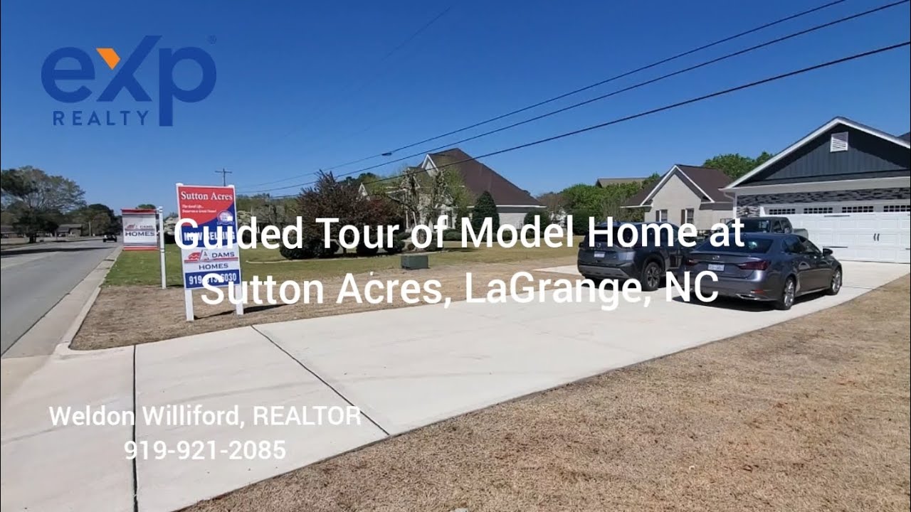Guided Model Home Tour at Sutton Acres, LaGrange, NC 28551. 1826 Plan