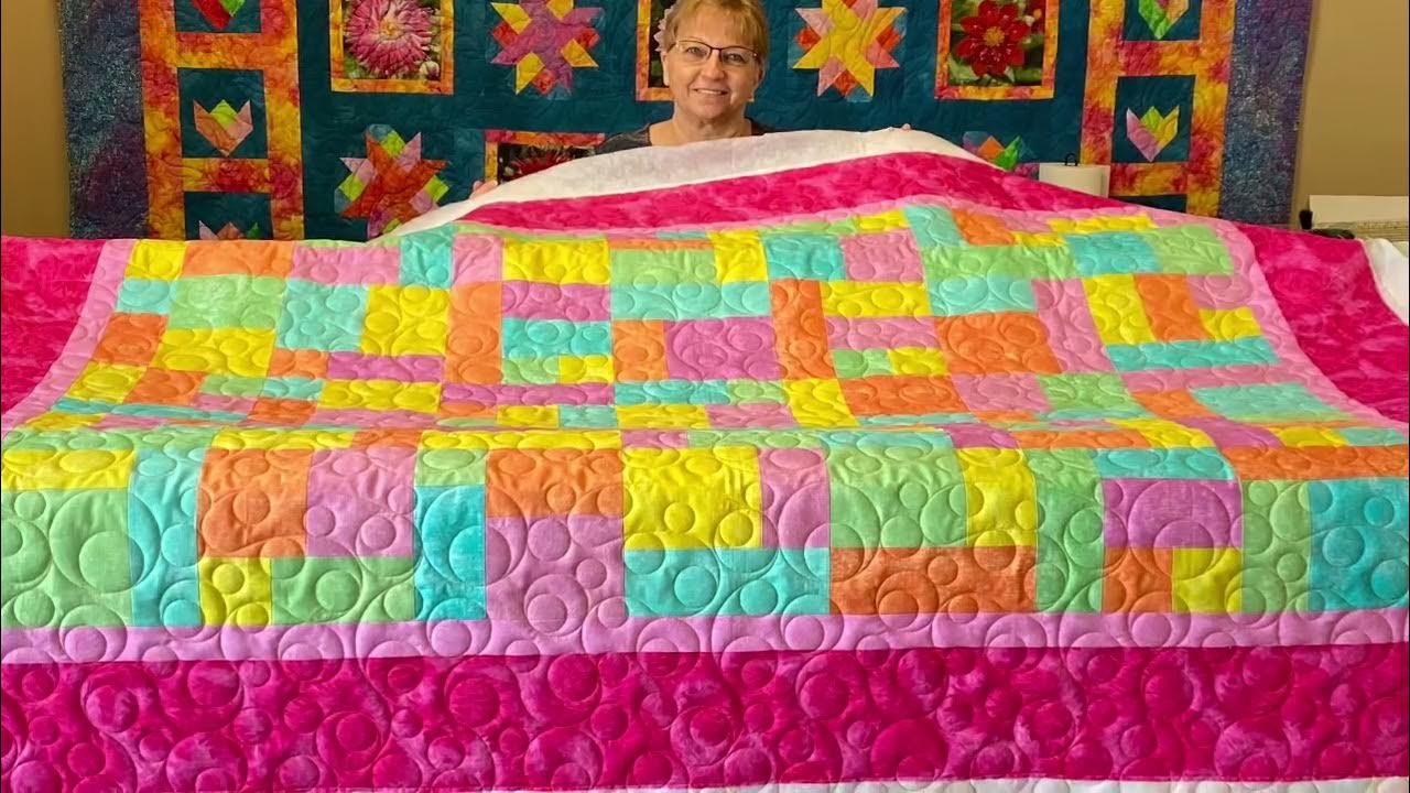 Quilts finished in 2022 on Handi Quilter longarm machines at The