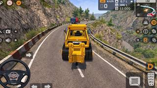 Komatsu D355A Indonesia Simulator Gameplay – Realistic Bulldozer Driving | Indo Drive Games screenshot 5