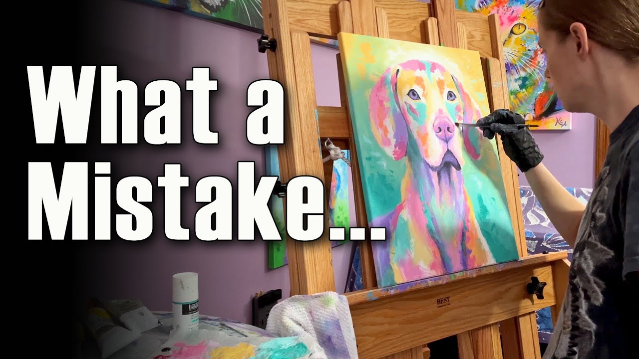 NEVER Thicken Acrylic Paint with Household Products