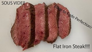 Flat iron steak