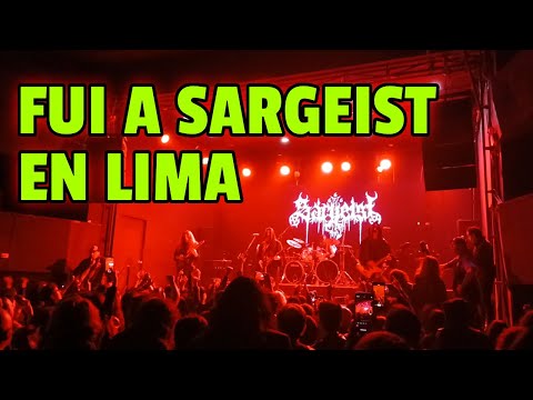 Sargeist in Peru | Satanic ritual of dark devotion | Concert review