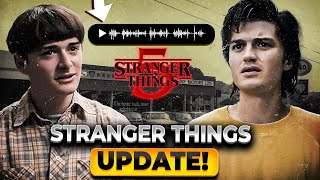 Stranger Things 5 Update  Leaked Audio!