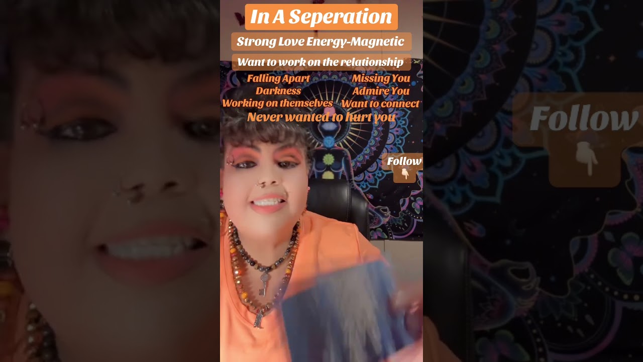Separation-Someone wants to work on the relationship 