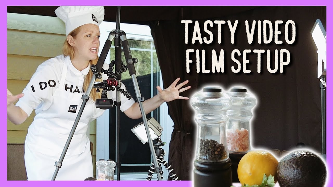 How to Setup and Film an Overhead Tasty Food Recipe Video with Your iPhone   video editing Tutorial