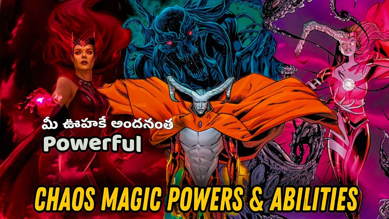 WHAT IS CHAOS MAGIC | EXPLAINED IN తెలుగు| #planetcinema #marvelcomics ...