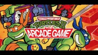 #55 НОЧНОЙ РЕТРО СТРИМ NES Teenage Mutant Ninja Turtles II - Arcade Game