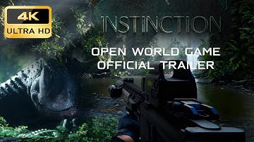 Instinction | Official Trailer | Open World Dinosaur Game | Release: September 2022 | (4K)