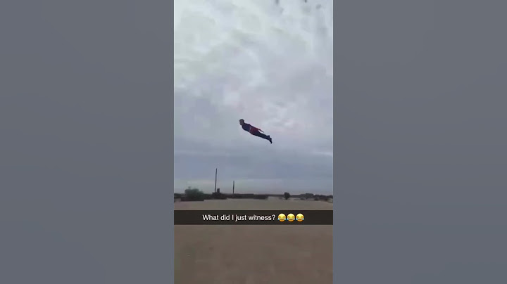 The first human being that learned to fly 🤯